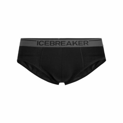 Icebreaker Merino Anatomica Mens Briefs - Black - L