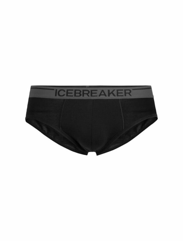 Icebreaker Merino Anatomica Mens Briefs - Black - M