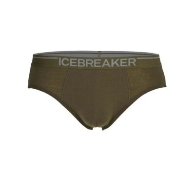 Icebreaker Merino Anatomica Mens Briefs - Loden - S