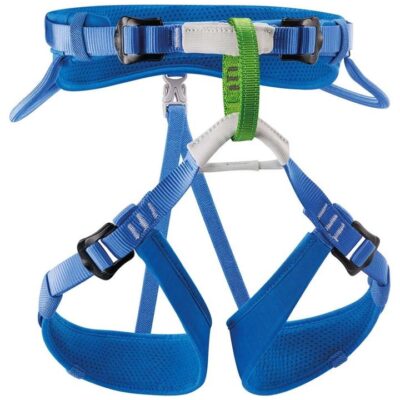 Petzl Macchu Kids Climbing Harness - Blue