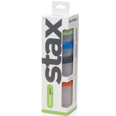 Human Gear Stax Interlocking Container - Medium - Clear/Spectrum