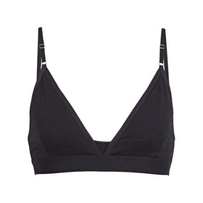 Icebreaker Siren Womens Merino Bra - Black - L