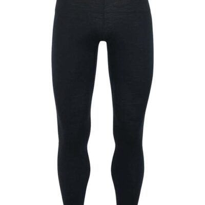 Icebreaker Merino 200 Oasis Mens Merino Thermal Leggings - Black - XXL