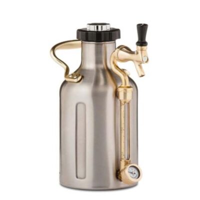 GrowlerWerks uKeg 64 Pressurised Growler - Stainless Steel