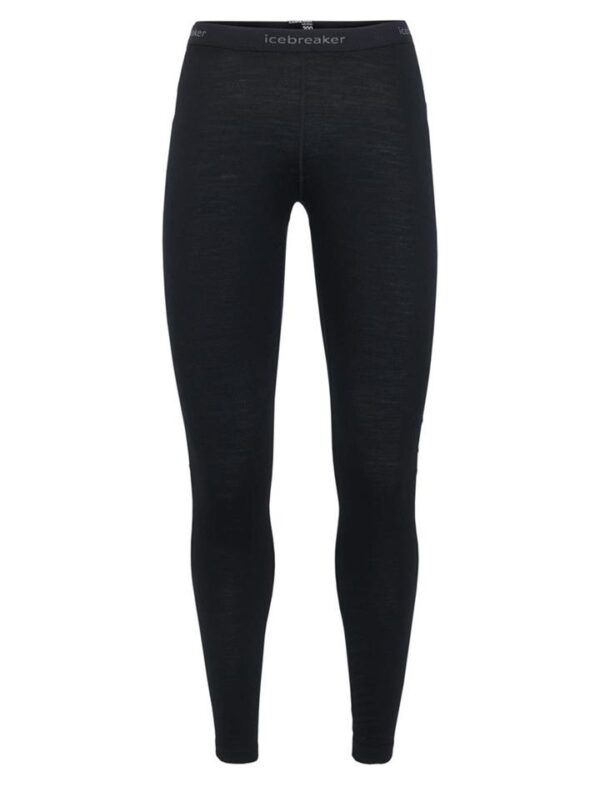 Icebreaker Oasis 200 Womens Thermal Base Layer Leggings - Black - S