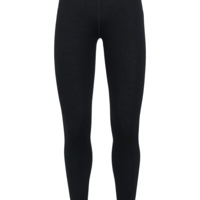 Icebreaker Tech 260 Womens Thermal Base Layer Leggings - Black - L