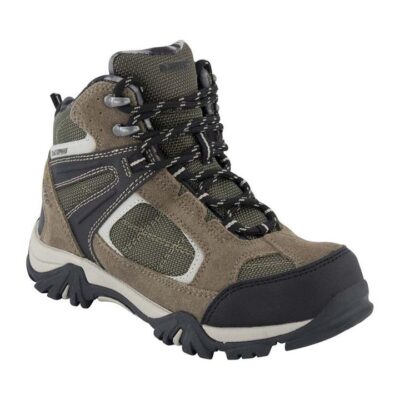 Hi-Tec Altitude VI Lite Kids Waterproof Hiking Boots - Taupe/Olive - 2