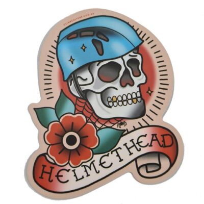 Climb Culture Helmet Head Sticker