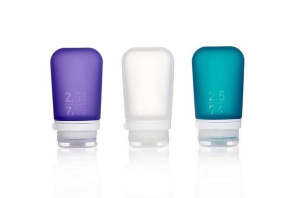 Human Gear Gotoob 3 Pack Medium Travel Tubes - Cl/Pur/Teal