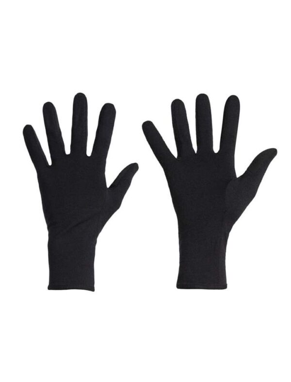 Icebreaker Merino 260 Tech Unisex Glove Liners - Black - XS