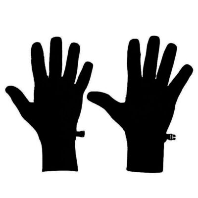 Icebreaker RealFleece Sierra Unisex Merino Gloves - Black - L