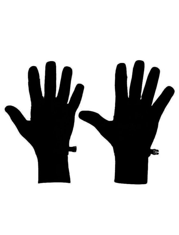 Icebreaker RealFleece Sierra Unisex Merino Gloves - Black - L