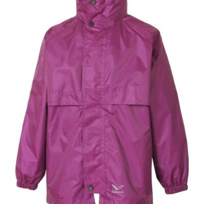 Rainbird Childrens Stowaway Rain Jacket - Orchid - MD