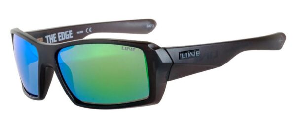 Liive Vision The Edge Mirror Polarised Float Sunglasses - Matte Xtal Smoke