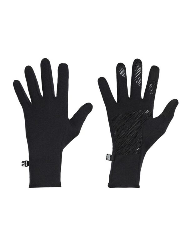 Icebreaker Quantum Adult Lightwight Merino Gloves - Black - L