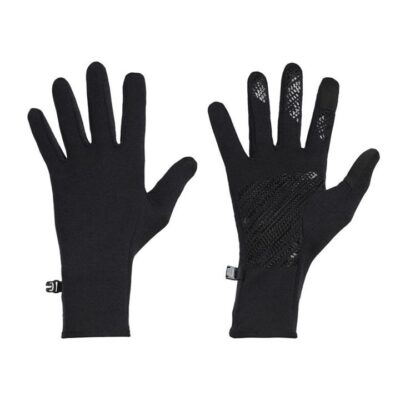 Icebreaker Quantum Adult Lightwight Merino Gloves - Black - XS