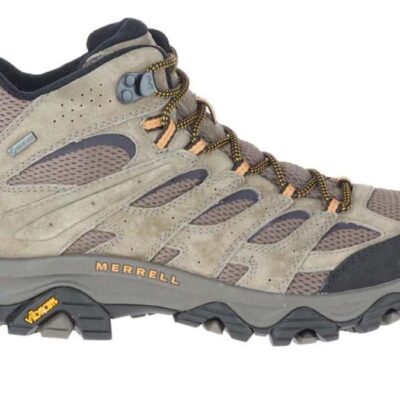 Merrell Moab 3 Mid GTX Mens Hiking Boots - Walnut - 10