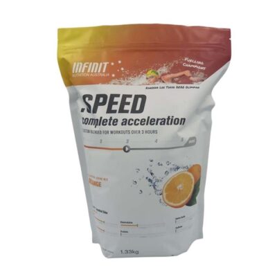Infinit Speed Electrolyte Energy Fuel - Orange Flavour - 1.3 kg