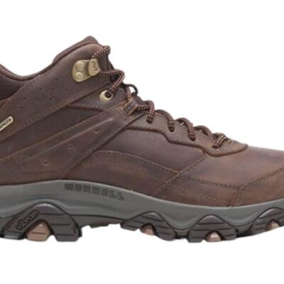 Merrell Moab Adventure 3 Mid Waterproof Mens Hiking Boots - Earth - 10