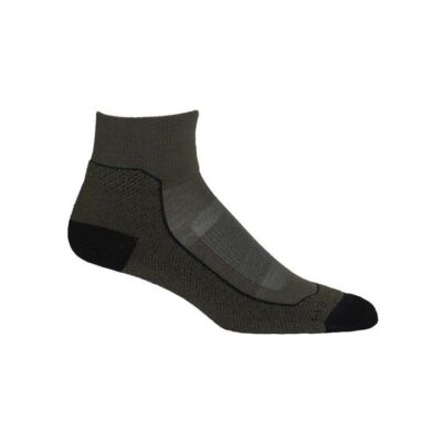Icebreaker Merino Hike+ Light Mini Mens Socks - Loden/Black - S