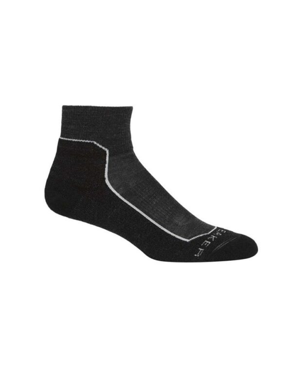 Icebreaker Merino Hike+ Light Mini Womens Socks - Jet Heather - S