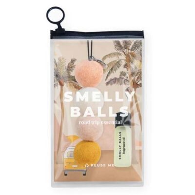 Smelly Balls Reusable Car Freshener - Sun Seeker Set - Coconut + Lime