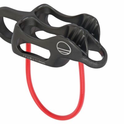 Wild Country Pro Guide Lite Belay Device - Gunmetal/Tangerine