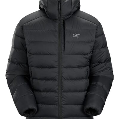 Arcteryx Thorium Mens Insulated Hooded Jacket - Black - L