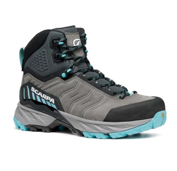 Scarpa Rush Trek GTX Womens Hiking Boots - Mid Gray/Aqua - EU38/US7