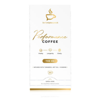 Beforeyouspeak One High Performance Coffee - The OG - 30 Sachet Box