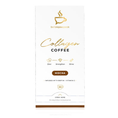Beforeyouspeak Glow Collagen Coffee - Mocha - 30 Sachet Box