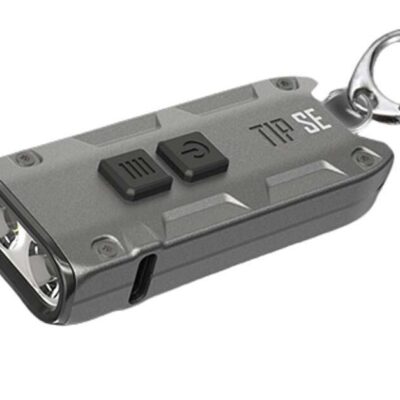 Nitecore Tip 700 Lumen USB Rechargeable LED Key Chain Flashlight - Grey
