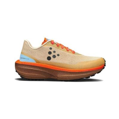 Craft Endurance Trail Womens Trail Running Shoes - Ecru/Roots