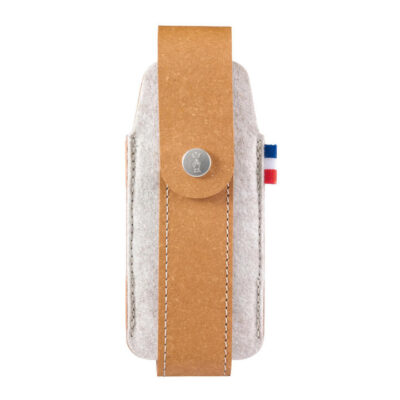 Opinel Large Outdoor Leather & Felt Sheath w/ French Flag