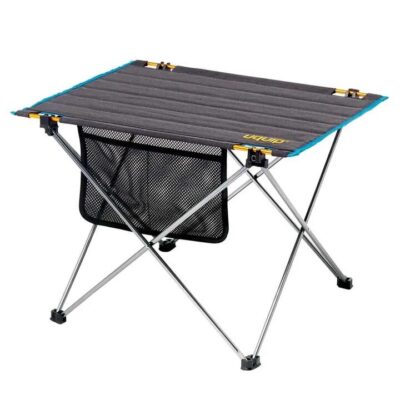 Uquip Liberty Lightweight Folding Camp Table - Grey - Medium