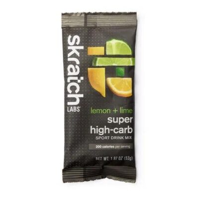 Skratch Labs Super High-Carb Sport Drink Mix - Single Serve - Lemons & Limes
