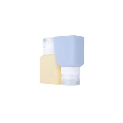 Gravel Liquid Travel Bottles - 2 Pack - 3oz/89ml - Blue/Honey