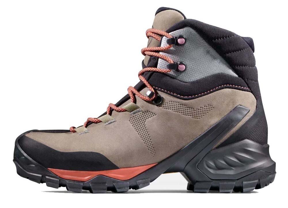 Mammut Trovat Tour High GTX Womens Hiking Boots - Bungee/Apricot Brandy - US8