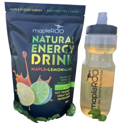 mapleROO Organic Energy Drink Mix - 500g Bag - Maple/Lemon/Lime
