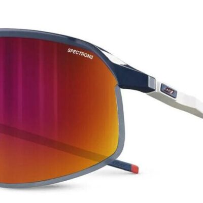 Julbo Density Spectron 3 Multisport Sunglasses - Matt Blue/White/Red - L