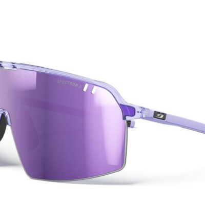 Julbo Intensity Spectron 3 Multisport Sunglasses - Shiny Translucent Light Purple - M