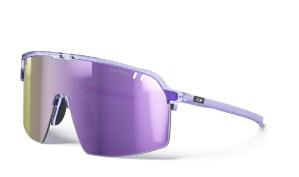 Julbo Intensity Spectron 3 Multisport Sunglasses - Shiny Translucent Light Purple - M