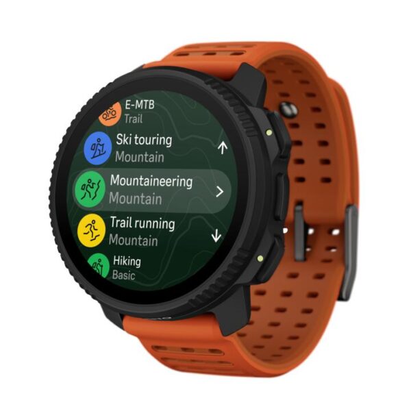 Suunto Vertical 2 Stainless Steel GPS Multisport Adventure Watch - Canyon