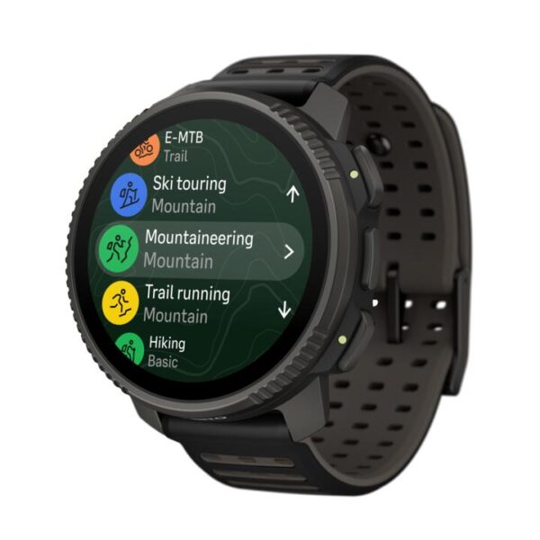 Suunto Vertical 2 Titanium GPS Multisport Adventure Watch - Black