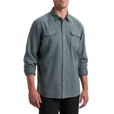 Kuhl Descendr Flannel Mens Long Sleeve Shirt