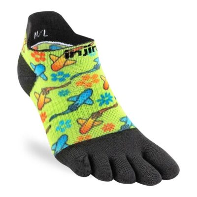 Injinji Artist Design Womens Running No Show Socks