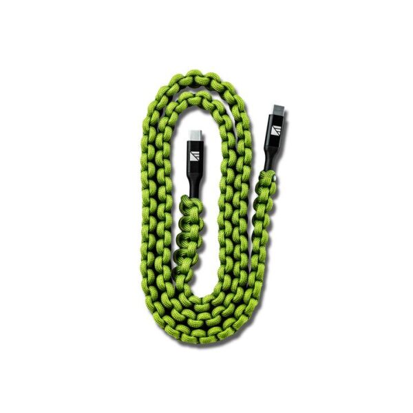 Dark Energy Lightning to C Paracord Charging Cable