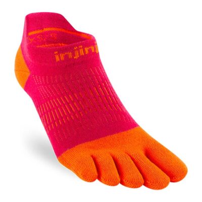 Injinji Run Womens Lightweight No Show Toe Socks
