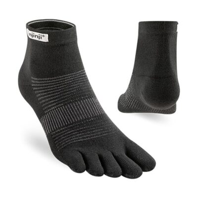 Injinji Run Unisex Lightweight Mini Crew Toe Socks