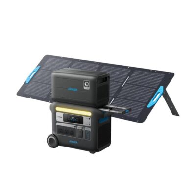 Anker SOLIX F2000 Solar Generator + Expansion Battery + 200W Solar Panel Benny's Boardroom Anker SOLIX F2000 Solar Generator + Expansion Battery + 200W Solar Panel